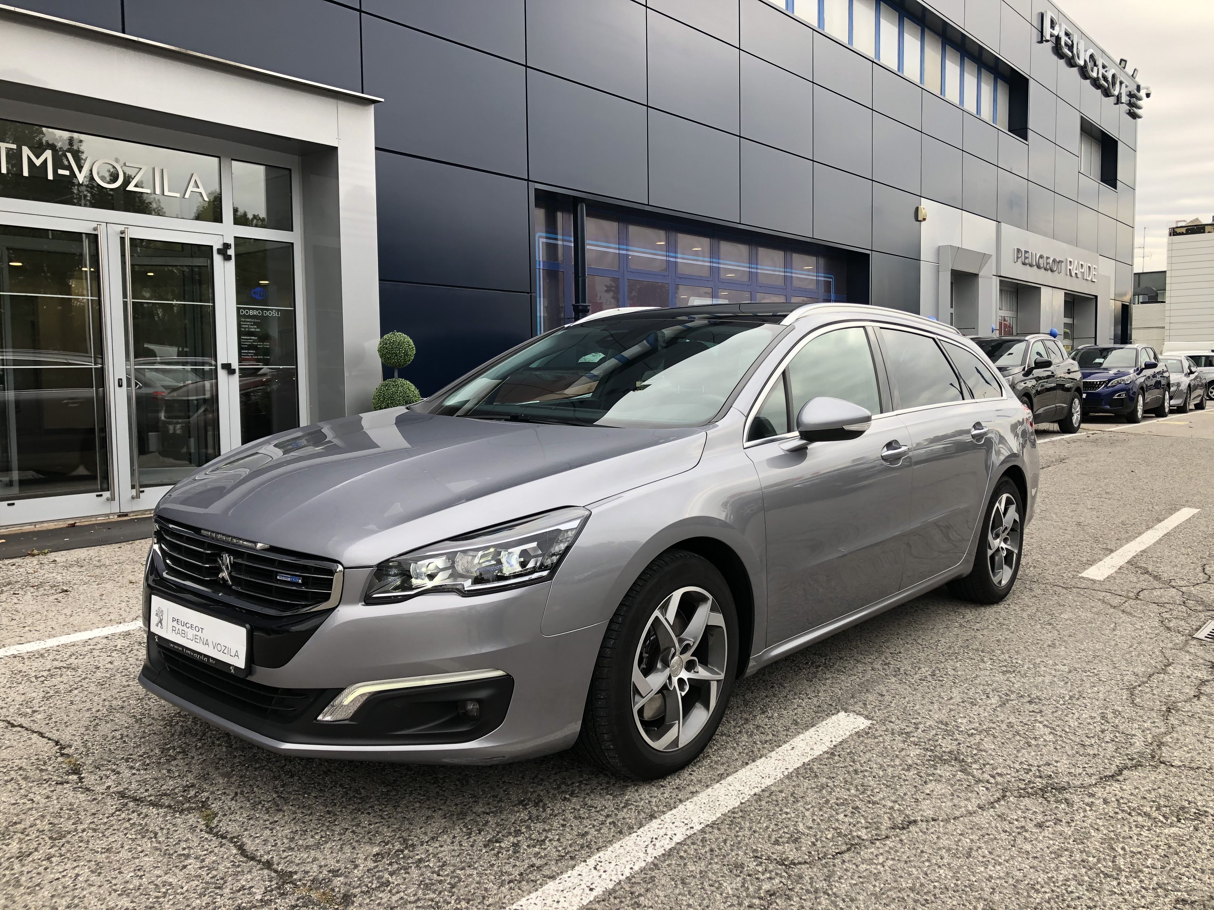 Крыло peugeot 508