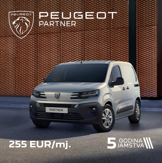 PARTNER za samo 255 EUR / mj.! 