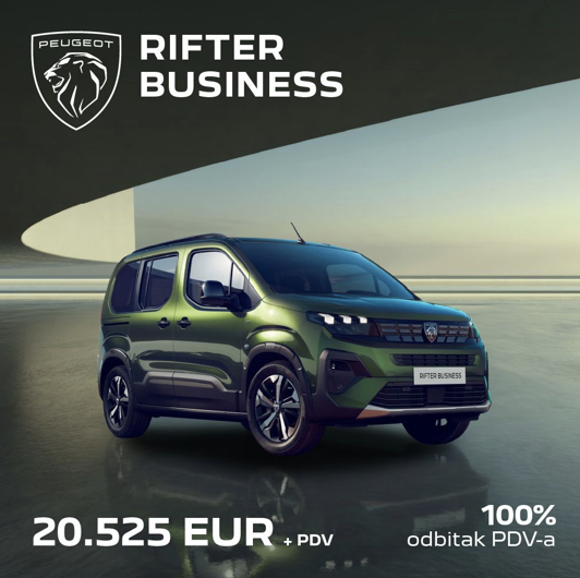 RIFTER BUSINESS za samo 20.525 EUR