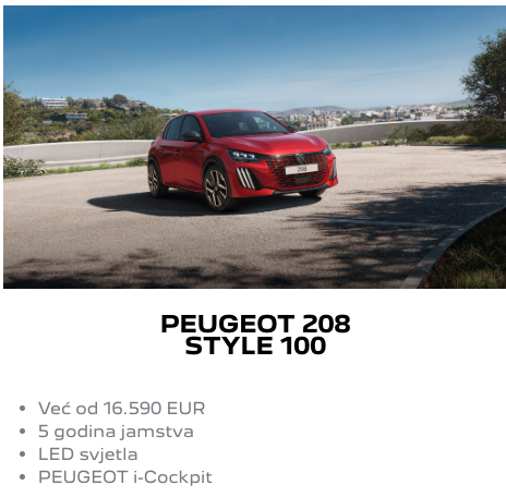 Peugeot 208 Style